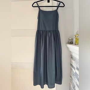 Uniqlo Blue Midi Dress